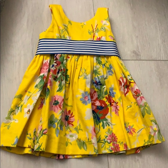 RALPH LAUREN FLORAL DRESS 3Mos - Picture 2 of 8